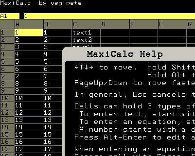 Spreadsheets! Spreadsheets!